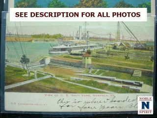 NobleSpirit {RT} Vintage 150x & Ships Postcards 8