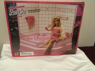 Vintage Barbie Sweet Roses Beauty Shower And Bath