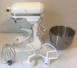 Vintage Kitchenaid Model K5 - A White