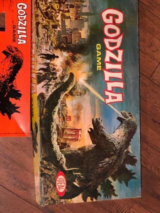 1963 Godzilla Game By Ideal Complete Very Rare