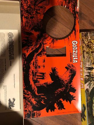 1963 Godzilla Game By Ideal Complete VERY RARE 5