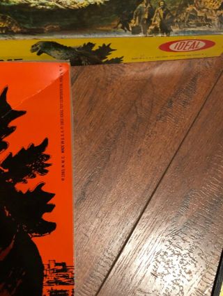 1963 Godzilla Game By Ideal Complete VERY RARE 6