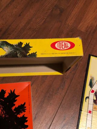 1963 Godzilla Game By Ideal Complete VERY RARE 7