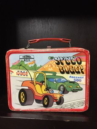 Vintage 70’s Speed Buggy Lunch Box