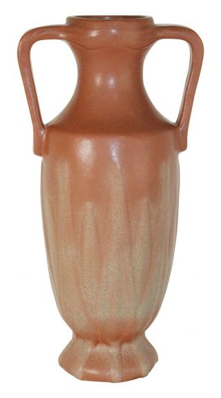 Vintage Van Briggle Pottery 1922 - 26 Usa Mountain Crag Yucca Leaf Vase Shape 774