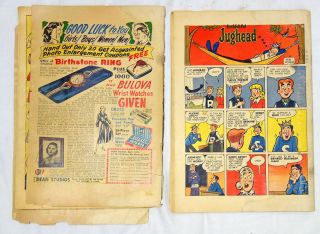 9 Vintage 1950 ' s Teen Comic Books Archie Joke Book Laugh Mazie Flat Top Etc. 3
