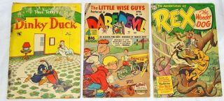 9 Vintage 1950 ' s Teen Comic Books Archie Joke Book Laugh Mazie Flat Top Etc. 8