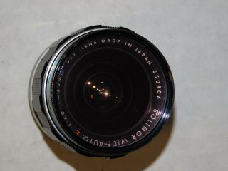 Vintage Soligor Wide Auto E 1:2.  8 25mm SLR Camera Photography Lens Made In Japan 2
