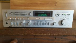 Vintage Akai Am Fm Stereo Receiver Amplifier Aa - R51