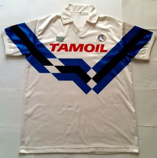 Rare Atalanta 1990 Tamoil Vintage Nr Away Shirt Jersey Maglia 1990s 1991