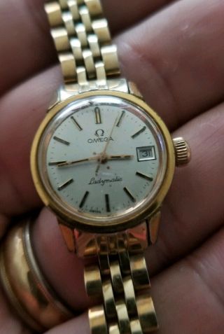 Vintage Omega Womens Small Watch Automatic Ladymatic