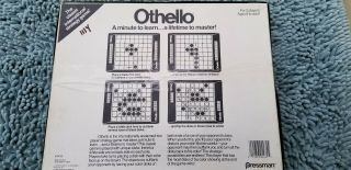 Rare Vintage Othello Board Game 70 ' s By Pressman No Hands on Cover No.  4435 VTG 4