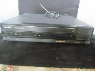 Vtg Pioneer Laserdisc Player Model Ld - 707 Great