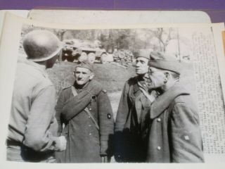 Wwii Ap Wire Photo 3 Members German Home Guard Captured 9th Armored Div Ds876