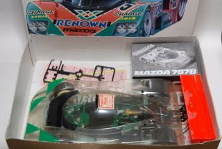 Vintage Tamiya 1/10 Charge Mazda 787b Group - C Chassis Xjr 91cp F40