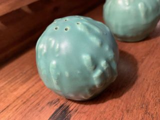 Vintage Catalina Island Pottery Salt And Pepper Shakers Descanso Marked 6