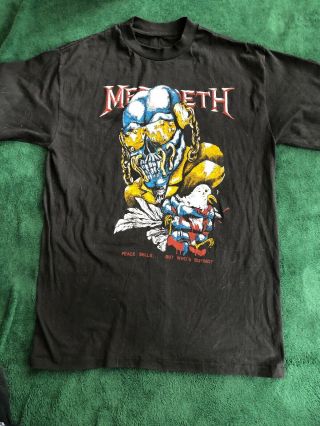 Megadeth T Shirt Vintage