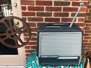 Vintage 1950s Bell & Howell 302 Filmosound 16mm Movie Projector