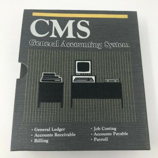 Vintage Software Commodore 128 Cms General Accounting System]