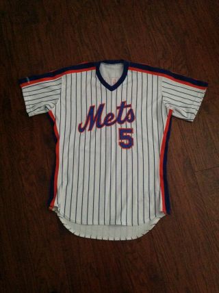 1990 York Mets Game John Gibbons Vintage Rawlings Jersey