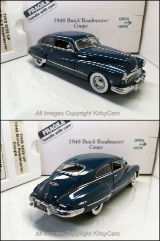 Danbury 1948 Buick Roadmaster Coupe - Nmib - Extremely Rare Honolulu Blue