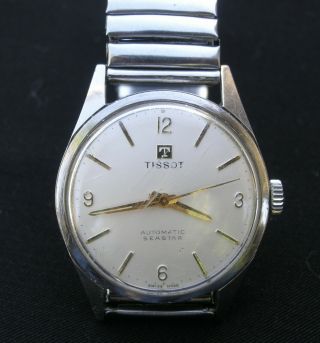 Vintage Tissot Automatic Seastar Men ' s Watch 3