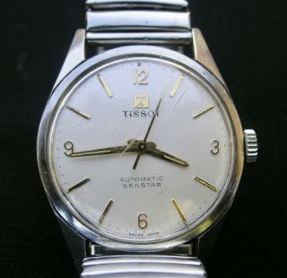 Vintage Tissot Automatic Seastar Men ' s Watch 5