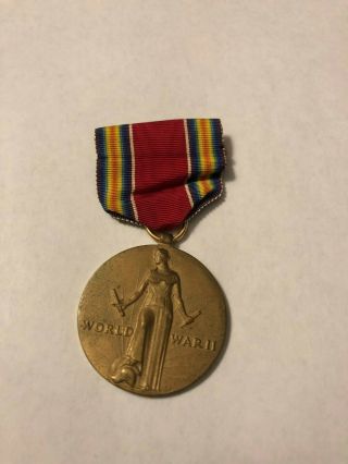 Vtg 1941 - 1945 World War Ii Wwii Military Medal
