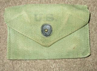Us Army 1944 Dated Carlisle Bandage Pouch