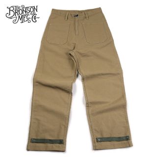 Bronson 11oz Jungle Cross N - 1 Deck Pants Loose Fit USN Military Men ' s Trousers 3