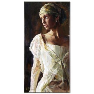 Garmash " Gentle Light " Hand - Embellished Gallery Wrapped Canvas