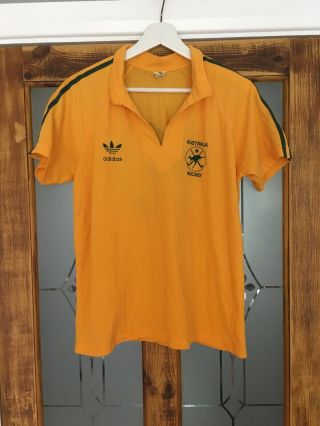 Vintage Australia Adidas Trefoil Match Worn Field Hockey Jersey 10 1980’s