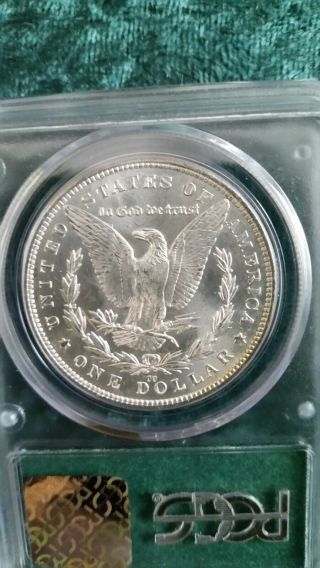 1883 - CC PCGS MS65 Silver MORGAN Dollar $1 rare coin 2