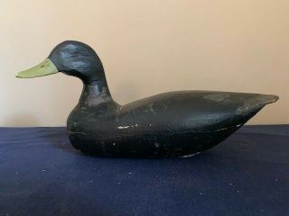 Vintage Hunting Duck Decoy By Joe Tom Cranmer