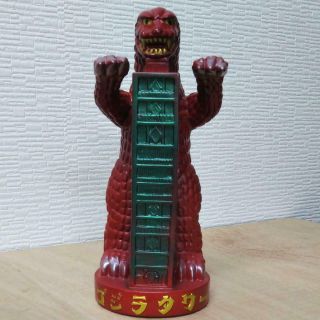 Marmit Godzilla Tower Red 2003 Not Figure Soft Vinyl Japan Rare
