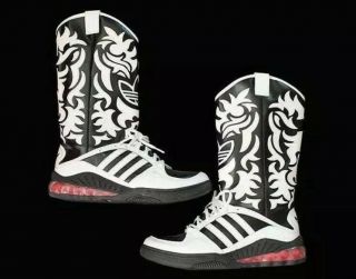 Adidas Jeremy Scott Js Cowboy Boots,  Size 7.  5,  Rare