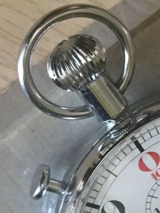 NOS Vintage Swiss Made Gallet No.  420 Mechanical Split Timer Stopwatch 3