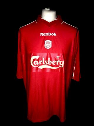 Liverpool 2000 - 02 Home Vintage Football Shirt 9 Fowler - 2