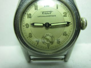 VINTAGE SWISS MILITARY WATCH TISSOT CAL.  21.  7 - 1937 YEAR 2