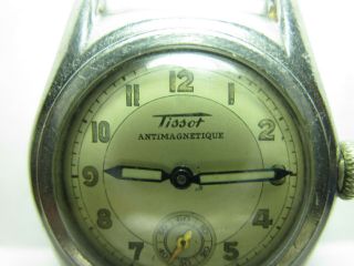 VINTAGE SWISS MILITARY WATCH TISSOT CAL.  21.  7 - 1937 YEAR 3