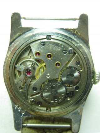 VINTAGE SWISS MILITARY WATCH TISSOT CAL.  21.  7 - 1937 YEAR 8