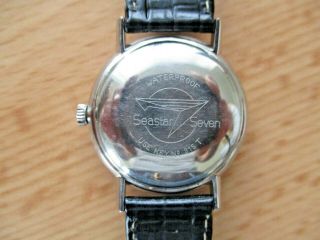 Vintage Tissot Visodate Seastar Seven Automatic All Stainless Steel Gent ' s Watch 5