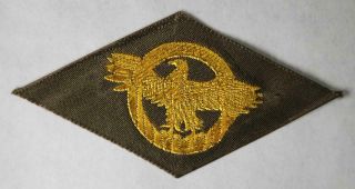 Wwii Honorable Discharge Us Military Patch Ruptured Duck Army