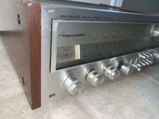 Realistic STA - 2000D Vintage Stereo Receiver 75 WPC MONSTER POWER 4