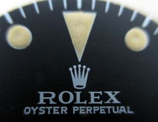 Vintage Rolex 5513 Submariner 660ft Matte Black Refinished Dial 8