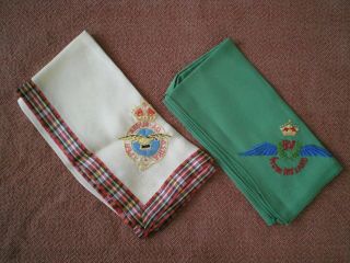 Ww2 Raf & Royal Air Force Ireland Patriotic Handkerchiefs