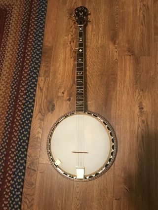 Vintage Golden Eagle Kay 5 String Banjo