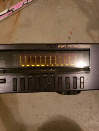 Vintage Pioneer GR - 777 Stereo Graphic Equalizer EQ Double Spectrum Analyzer 4