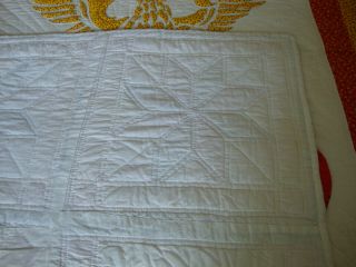 Vintage Handmade Bicentennial Quilt 6