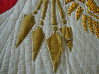 Vintage Handmade Bicentennial Quilt 7